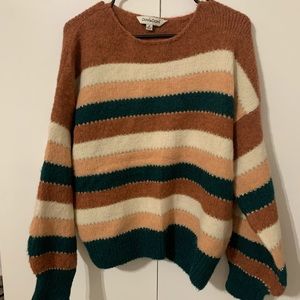 Boutique stripe sweater